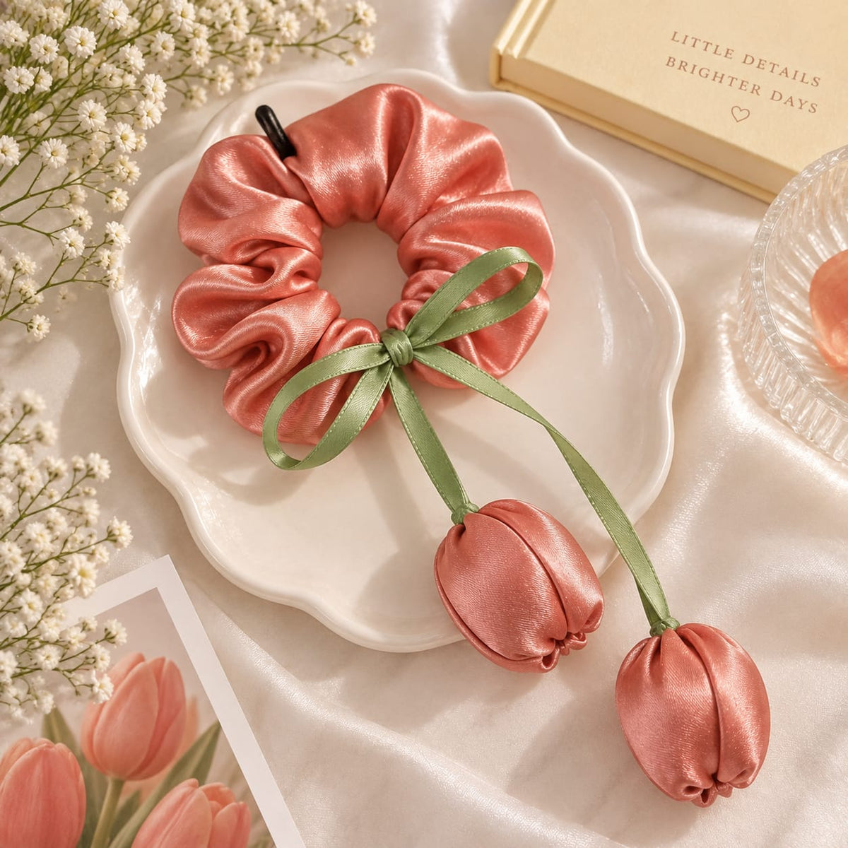 Tulip Scrunchies