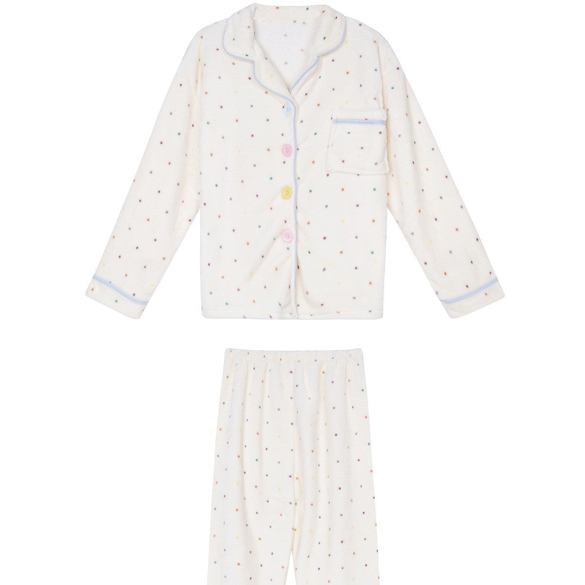 Dreamy Dots Plush Pajama Set