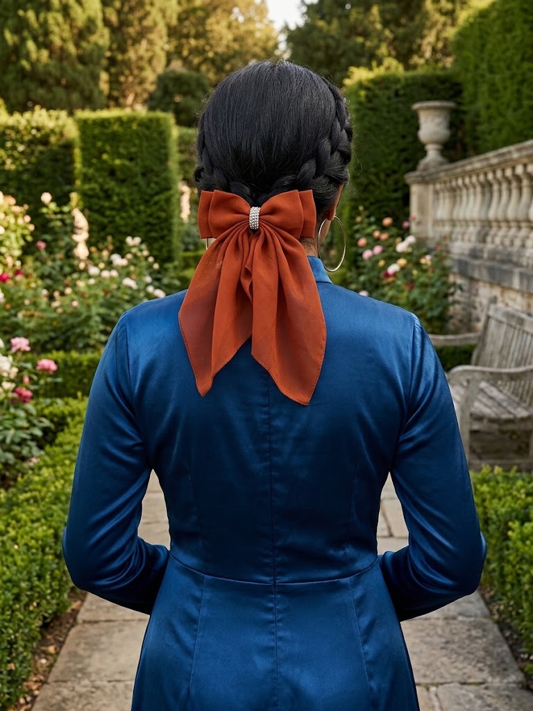 Organza bows