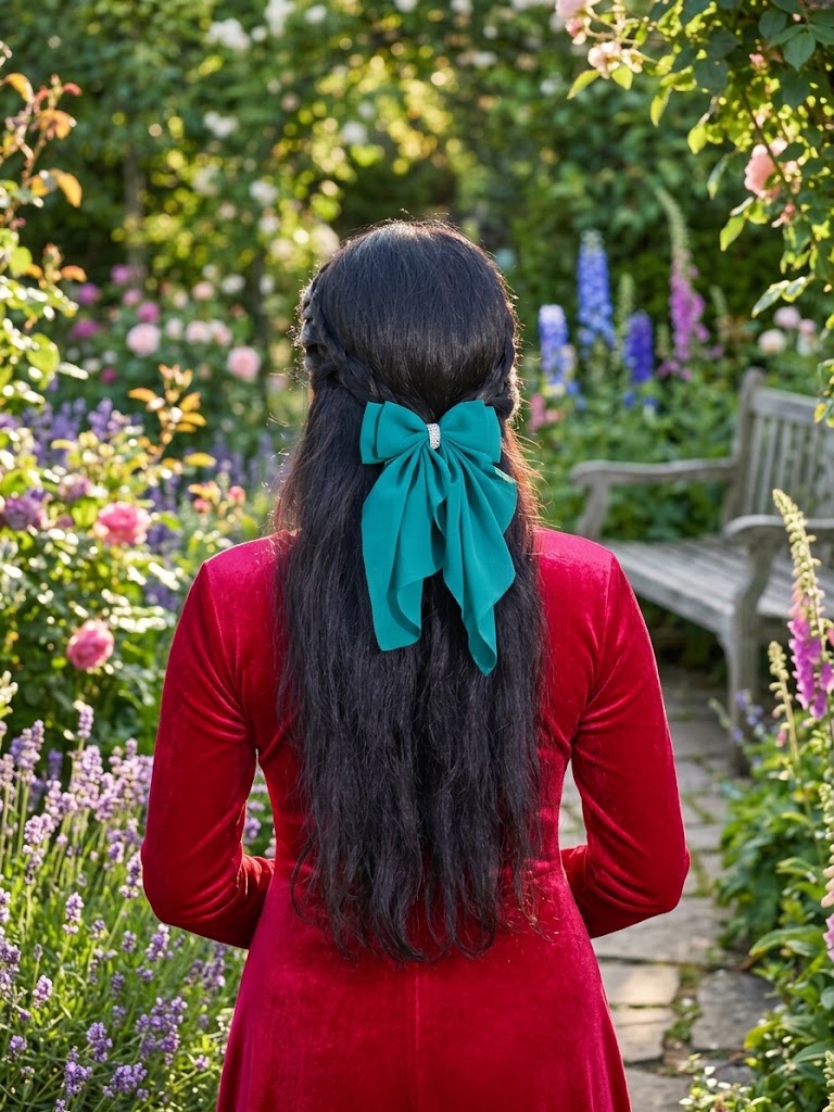 Organza bows