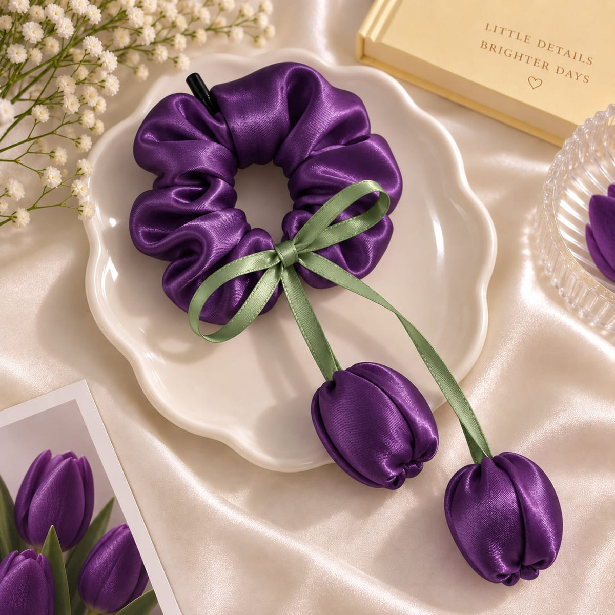 Tulip Scrunchies