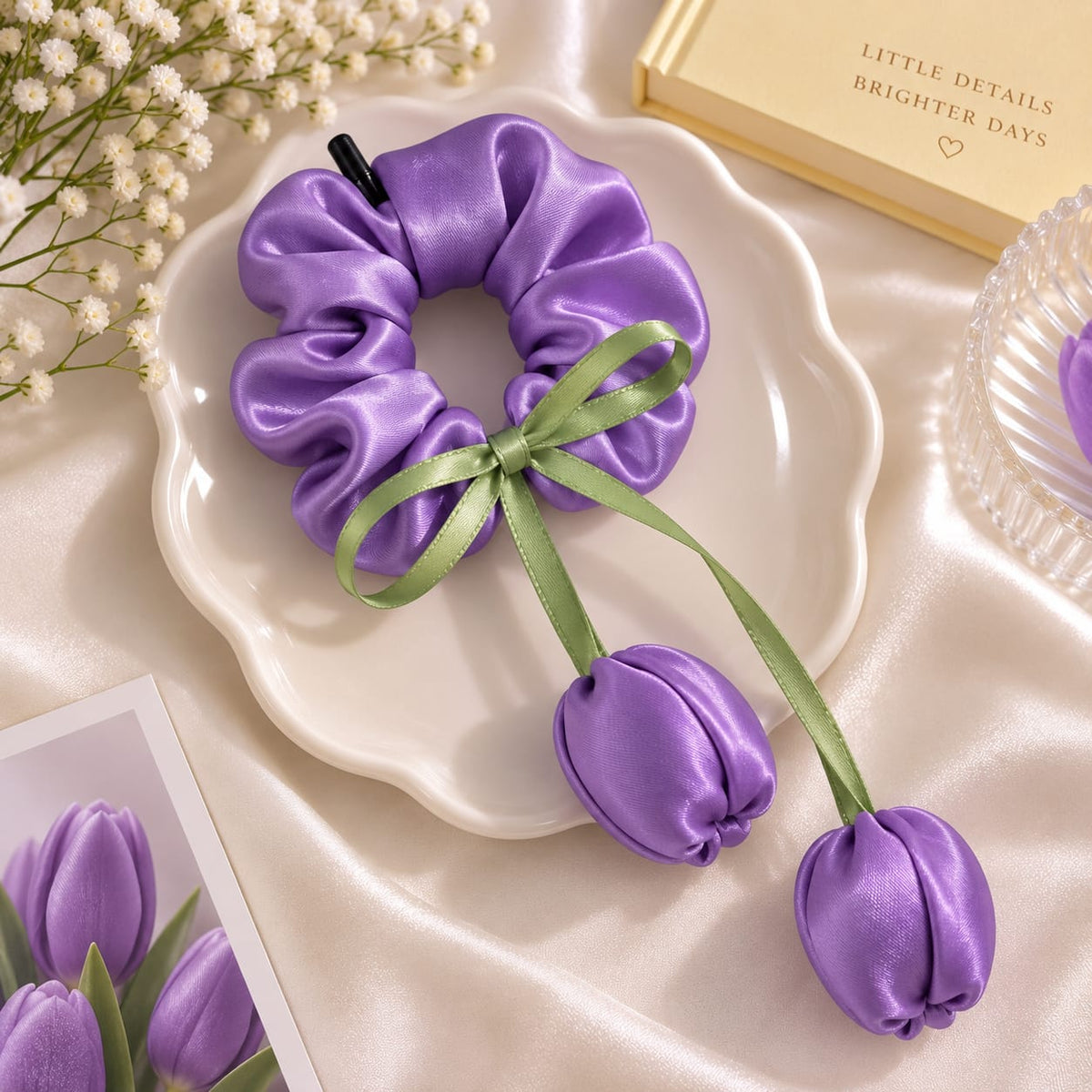 Tulip Scrunchies